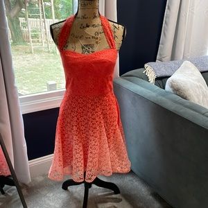 Vintage Betsey Johnson hombre halter dress.